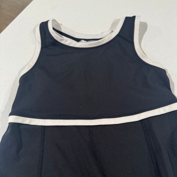 Tommy Bahama Active Girl Size S (5/6) Black Tennis Dress - Picture 2 of 4